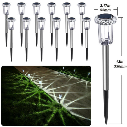 Solar White Led Lawn Lamp Scenic Spot Decoration