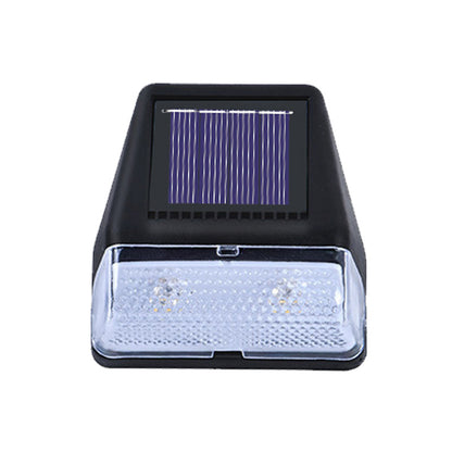 Solar Outdoor Rainproof Courtyard Garden Decoration Stairs Step Light Fence Fence LED Wall Lamp